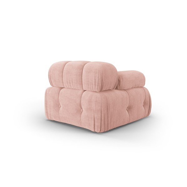Világos rózsaszín kanapé modul Ferento – Cosmopolitan Design-image-4