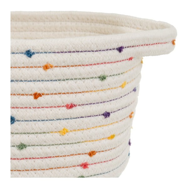 Textil tárolókosár szett 3 db-os 30x18x14 cm – Casa Selección-image-4