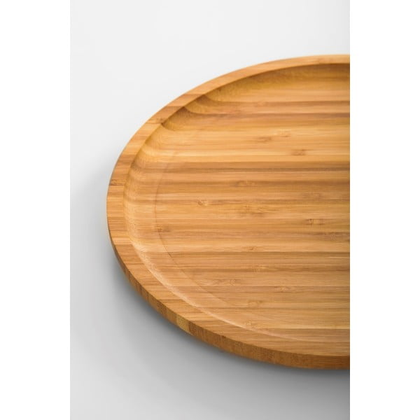 Lily bambusz forgatható tálca, ⌀ 28 cm - Bambum-image-2