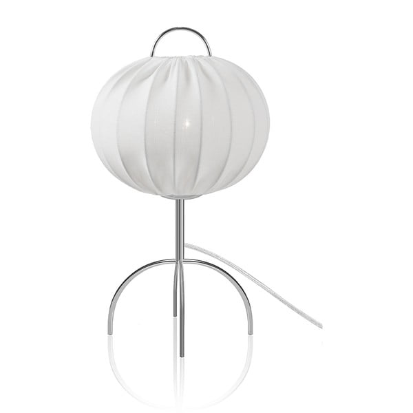 Scandi krómszínű asztali lámpa, ø 25 cm - Globen Lighting