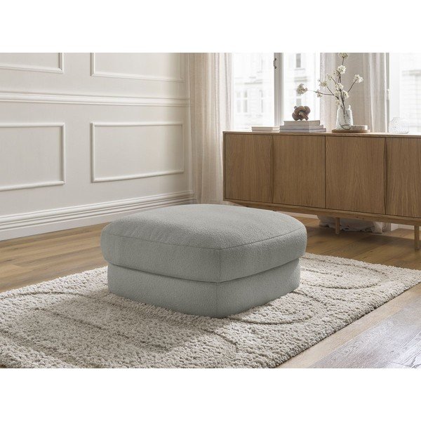 Világosszürke buklé lábtartó Leonore – Bobochic Paris-image-1