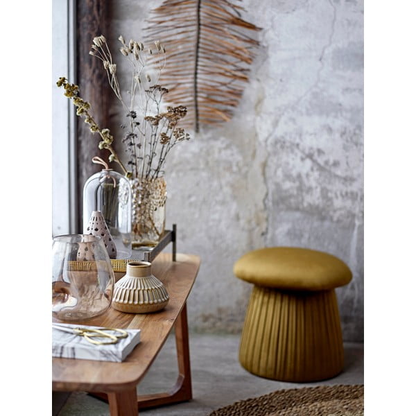 Mustársárga puff Roberta - Bloomingville-image-1