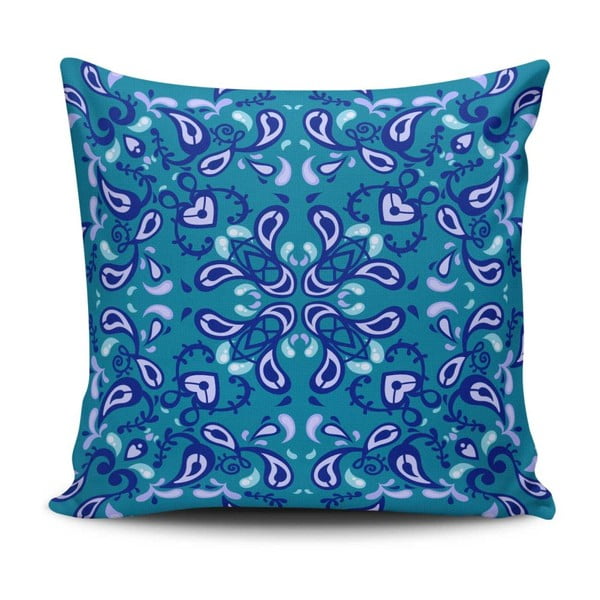 Cushion Love Azulo Duro pamut keverék párna, 45 x 45 cm