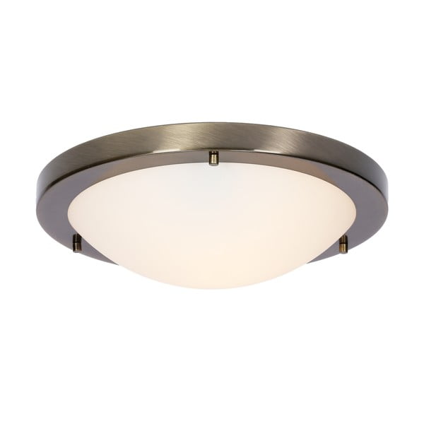 Bronzszínű mennyezeti lámpa üveg búrával ø 18 cm Aquila – Candellux Lighting-image-3