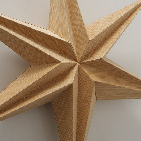 Kassia csillag alakú karácsonyi papír függődísz, ø 40 cm - Boltze-image-1