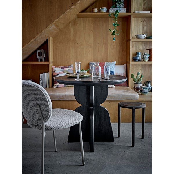Szürke textil étkezőszék Percey – Bloomingville-image-1