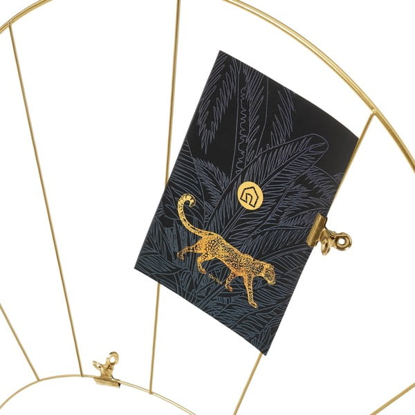 2 db-os aranyszínű fém fotóállvány szett - Casa Selección-image-2