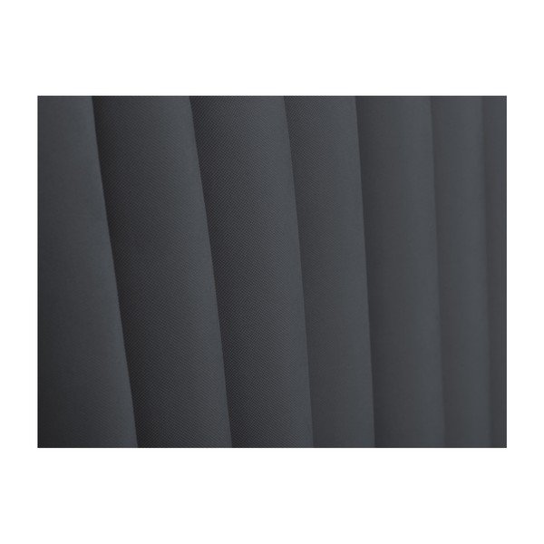 Antracitszürke kárpitozott ágytámla 140x120 cm NJ - Cosmopolitan Design-image-4