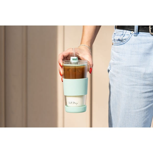 Mentazöld termobögre 600 ml Fuori – Vialli Design-image-4