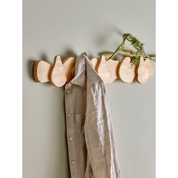 Natúr színű kaucsukfa fali fogas Ross – Bloomingville-image-1