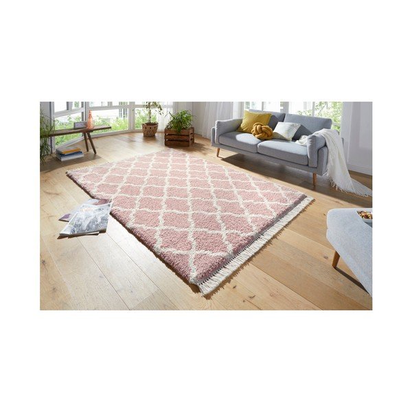 Marino rózsaszín szőnyeg, 80 x 150 cm - Mint Rugs-image-1