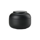 Fekete agyagkerámia fürdőszobai rendszerező vattakorongokhoz Sensu – Zone