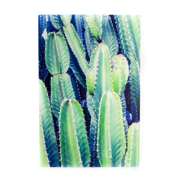 Cactus fém kép, 40 x 60 cm - Velvet Atelier