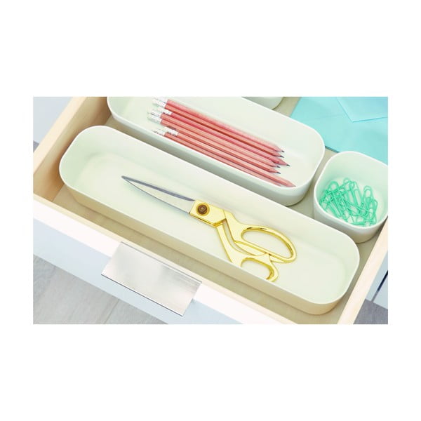 Eco fehér tárolódoboz, 9 x 36,5 cm - iDesign-image-3