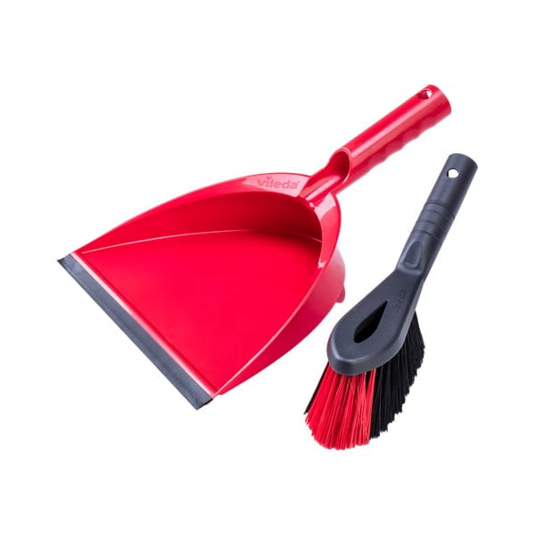 Piros seprű és lapát - Vileda-image-2