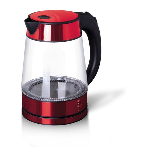 Piros vízforraló 1,7 l Burgundy Metallic Line - BerlingerHaus-image-2