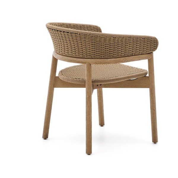 Natúr színű tömörfa kerti szék Arinella – Kave Home-image-4