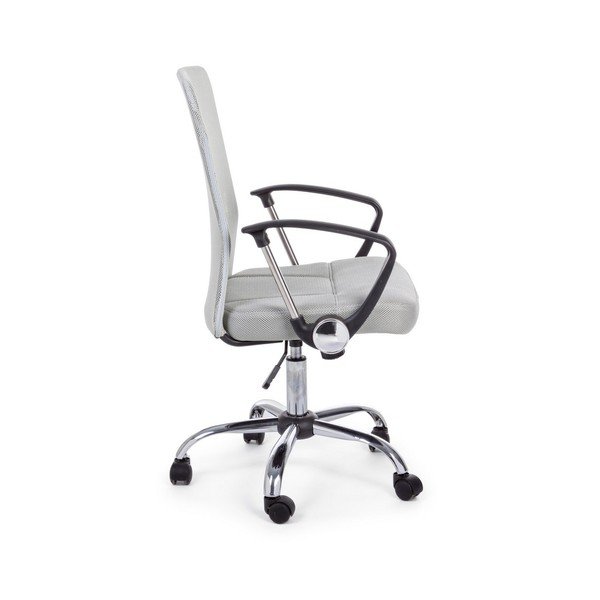 Világosszürke kárpitozott irodai szék Brisbane – Yes Everyday-image-3