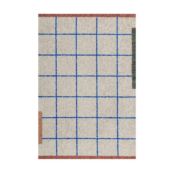 Elefántcsont színű mosható szőnyeg 55x80 cm Network – Mette Ditmer Denmark