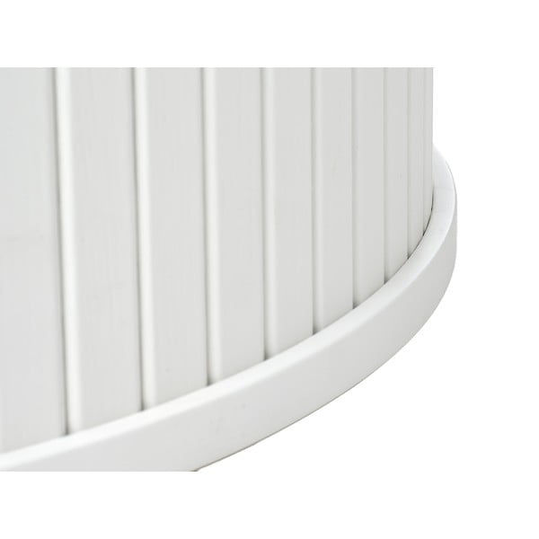 Fehér kerek dohányzóasztal Nola – Unique Furniture-image-2