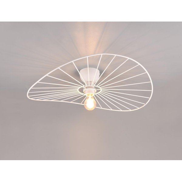 Fehér mennyezeti lámpa ø 60 cm Chapeau – Reality-image-1