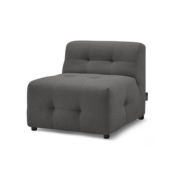 Sötétszürke kanapé modul Kleber - Bobochic Paris-image-3