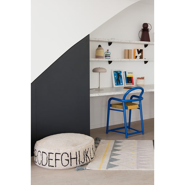 Krémszínű gyerek babzsákfotel ABC – Lorena Canals-image-4