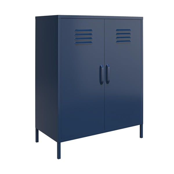 Kék fém szekrény 80x102 cm Bradford - Queer Eye-image-2