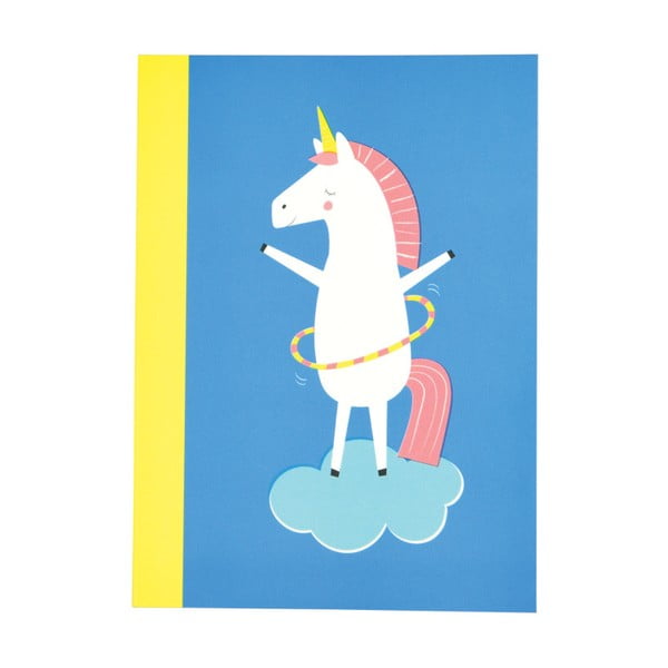 Magical Unicorn jegyzetfüzet, A6 - Rex London