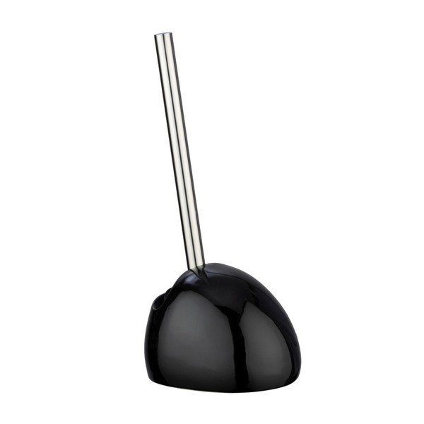 Rimless Neo fekete WC-kefe - Wenko-image-1