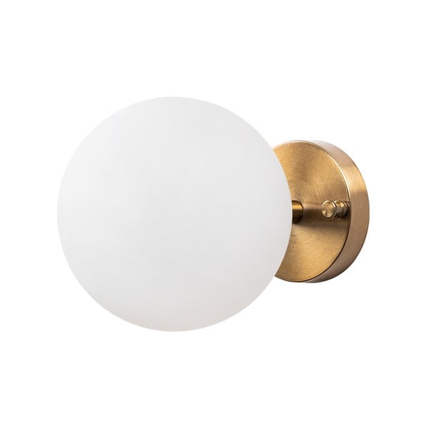 Fehér-bronzszínű fali lámpa ø 15 cm Atmaca – Opviq lights-image-2