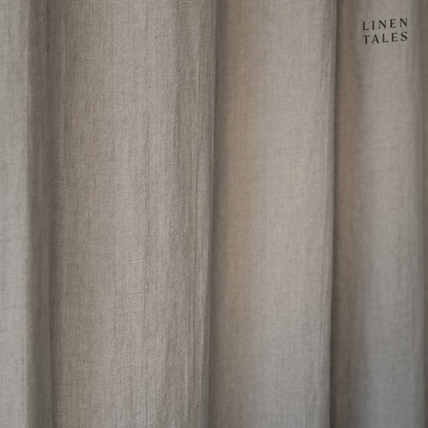 Bézs függöny 140x300 cm Night Time – Linen Tales-image-2