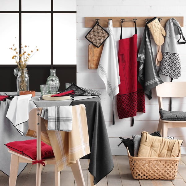 Újrahasznosított pamut edényfogó szett 2 db-os Cuisiline – douceur d'intérieur-image-2