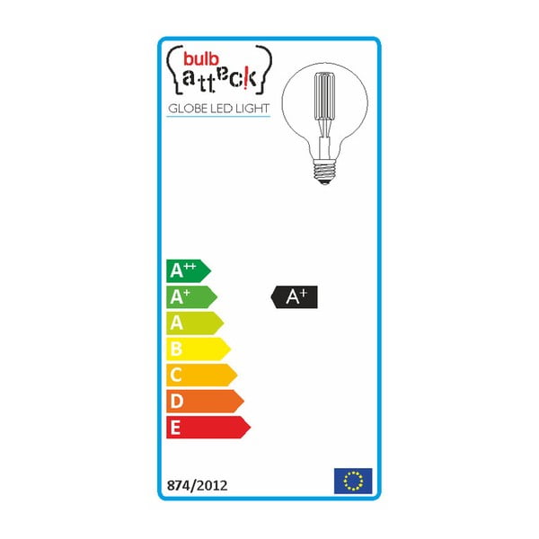GLOBE LED izzó, E27 6,5W - Bulb Attack-image-2