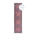 Borvörös mosható futószőnyeg újrahasznosított szálkeverékből 60x230 cm Windsor – Flair Rugs