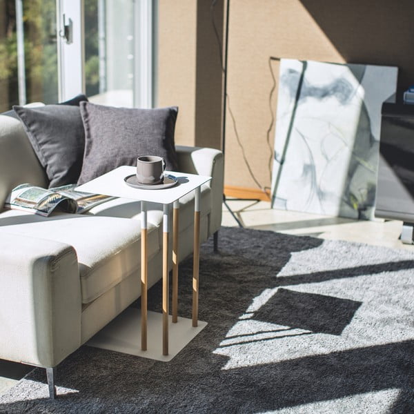 Tárolóasztal 35x35 cm Plain – YAMAZAKI-image-2