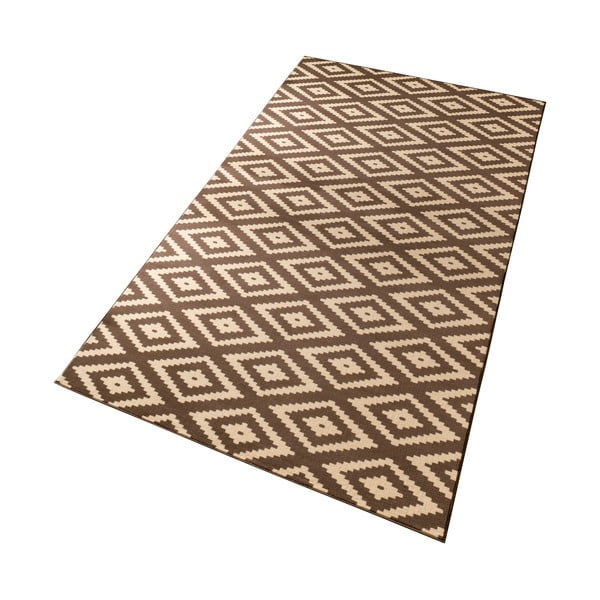 Barna futószőnyeg típusú szőnyeg 80x300 cm Diamond – Hanse Home-image-2