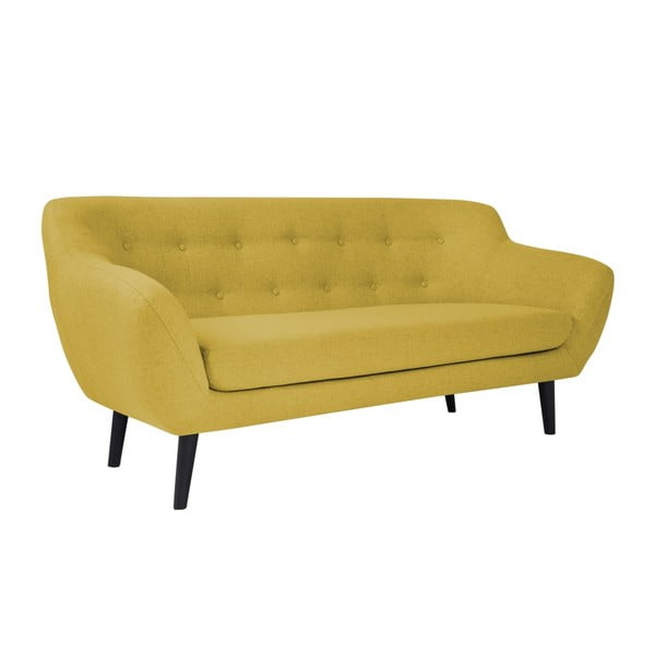 Piemont sárga kanapé, 188 cm - Mazzini Sofas