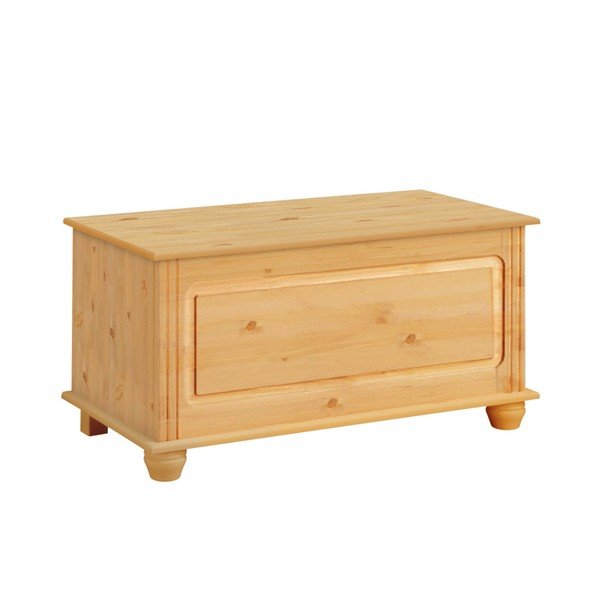 Fiona tömör borovi fenyőfa ágyneműtartó - Støraa-image-1