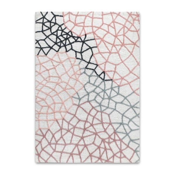 Net színes kézzel szőtt szőnyeg, 120 x 170 cm - HF Living
