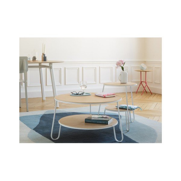 Serge kék-szürke gyapjú szőnyeg, 180 x 220 cm - HARTÔ-image-2