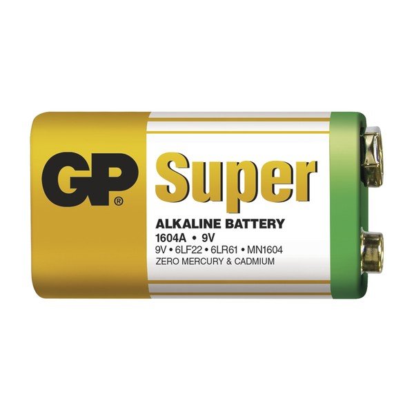 GP Super alkáli elem, 9V - EMOS-image-1