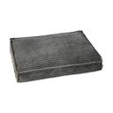 Sötétszürke matrac kutyáknak 80x50 cm Dog Fantasy Stripe – Plaček Pet Products