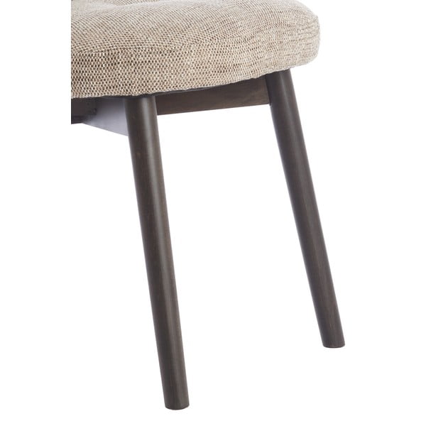 Bézs kárpitozott étkezőfotel szett 2 db-os Sinosa – Light & Living-image-4