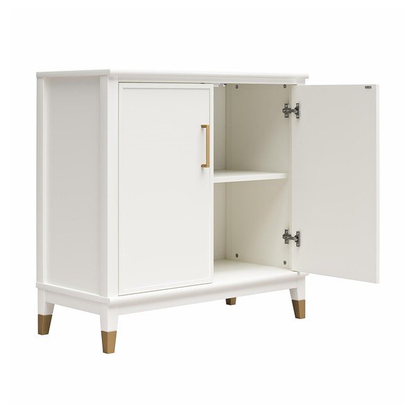 Fehér szekrény 84x84 cm Westerleigh – CosmoLiving by Cosmopolitan-image-1