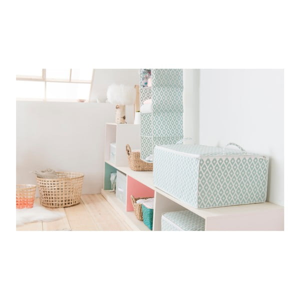 Textil ruhatároló doboz 70x50x30 cm Daman – Compactor-image-1