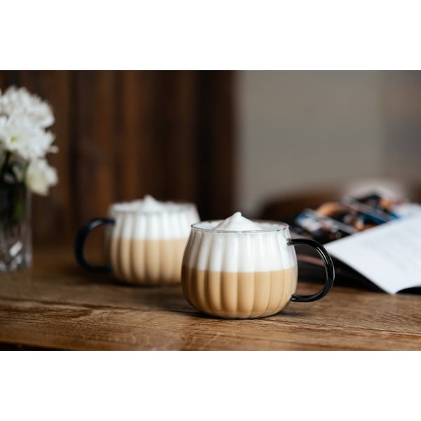 Bögre szett cappucinóhoz, 2 db-os 350 ml Tulip – Vialli Design-image-1