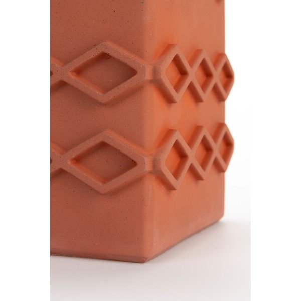 Narancssárga beton váza Graphic – Zuiver-image-4