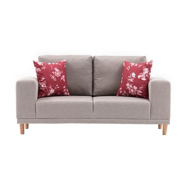 Franz krémszínű kétszemélyes kanapé