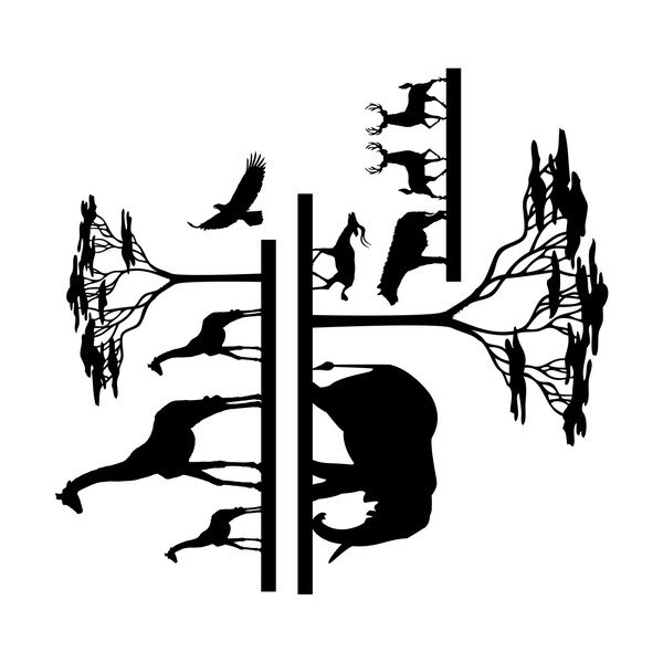 Fanastick African Savannah öntapadós matrica-image-1